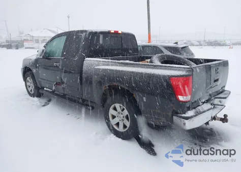 2004 Nissan Titan Le из США, поврежденный, VIN 1N6AA06B84N527994